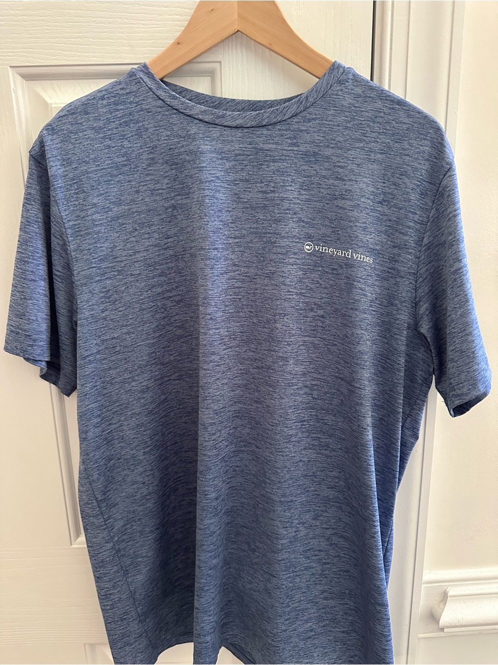 Vineyard Vines Heather Blue Performance Active T-Shirt Men's Small